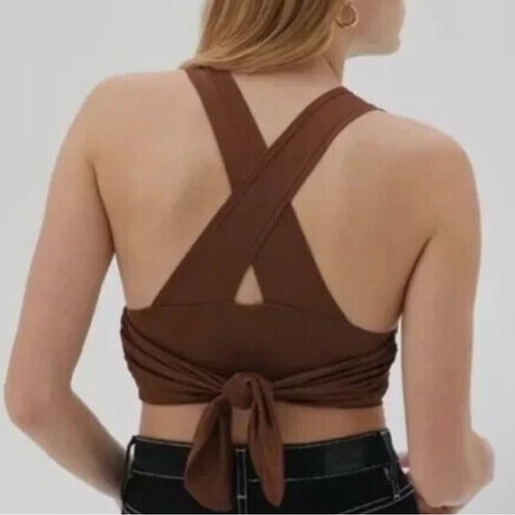 Urban Outfitters Phoenix Plunging Back-Tie Top - Picture 6 of 6